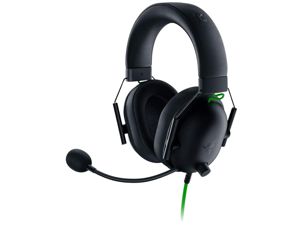Razer Blackshark V2 7.1 pcps4ps5xboxswitchmovil auriculares gaming para juegos esports cable controlador de 50 mm ruido mac ps4 xbox one y switch headset multiplataforma negro 3.5