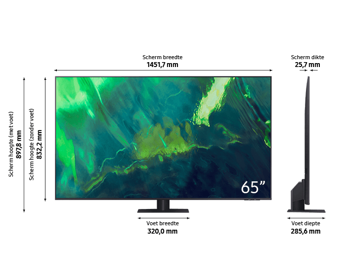 SAMSUNG QLED 4K 55Q74A (2021)