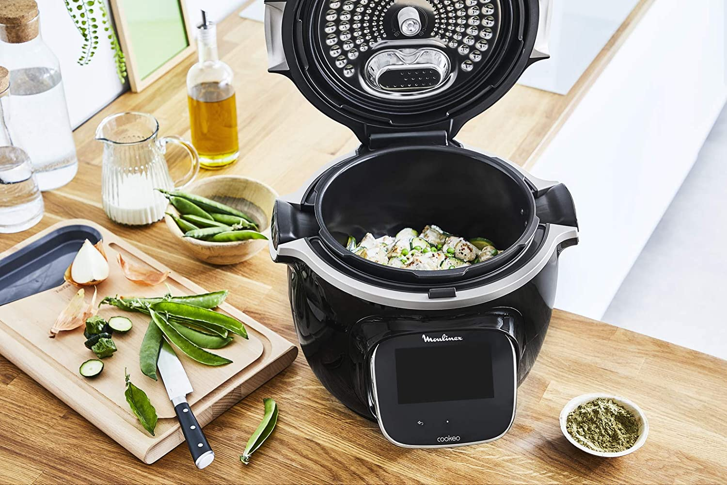 MOULINEX Cookeo Touch (CE9028) Multicuiseur (Noir)