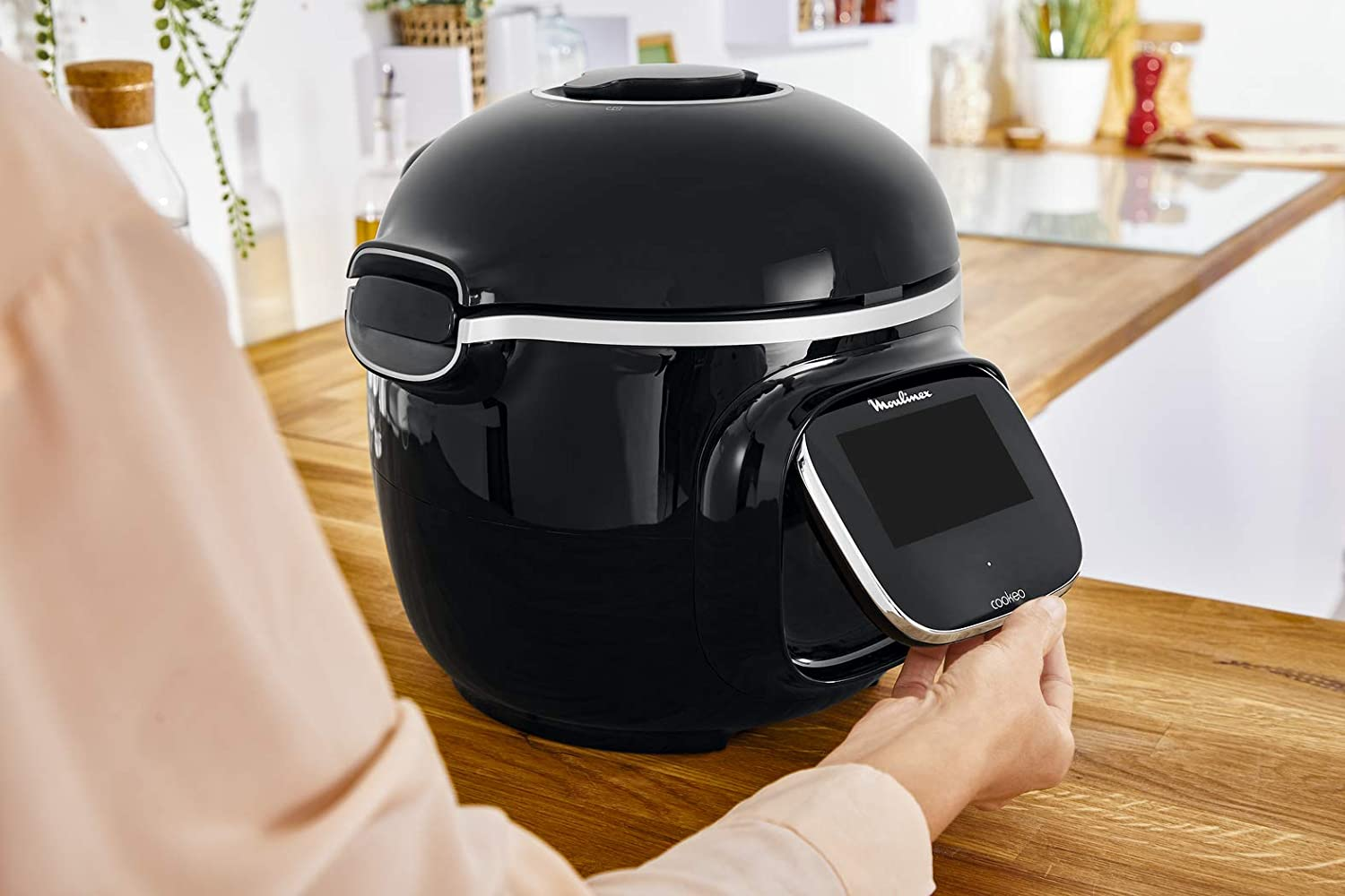 MOULINEX Cookeo Touch (CE9028) Multicuiseur (Noir)