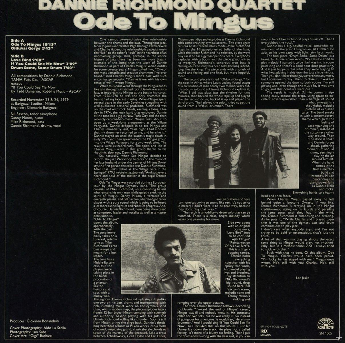 Quartet - - To Mingus Richmond Ode (Vinyl) Dannie