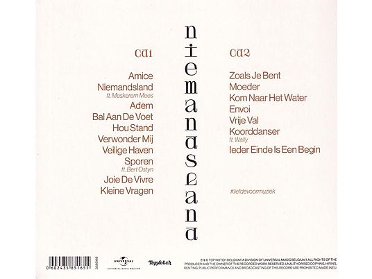 Tourist LeMC - Niemandsland CD