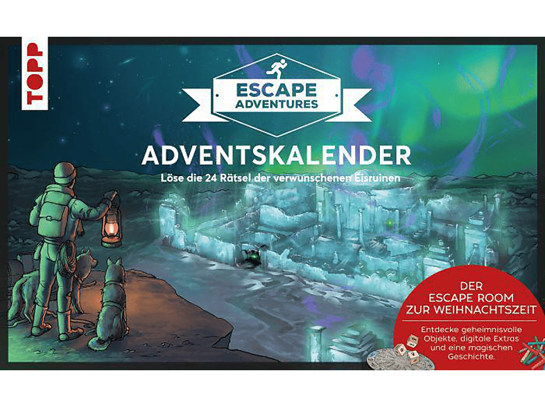 FRECHVERLAG GMBH 18186 ADVENTSKALENDER ESCAPE-EISRUINEN Adventskalender