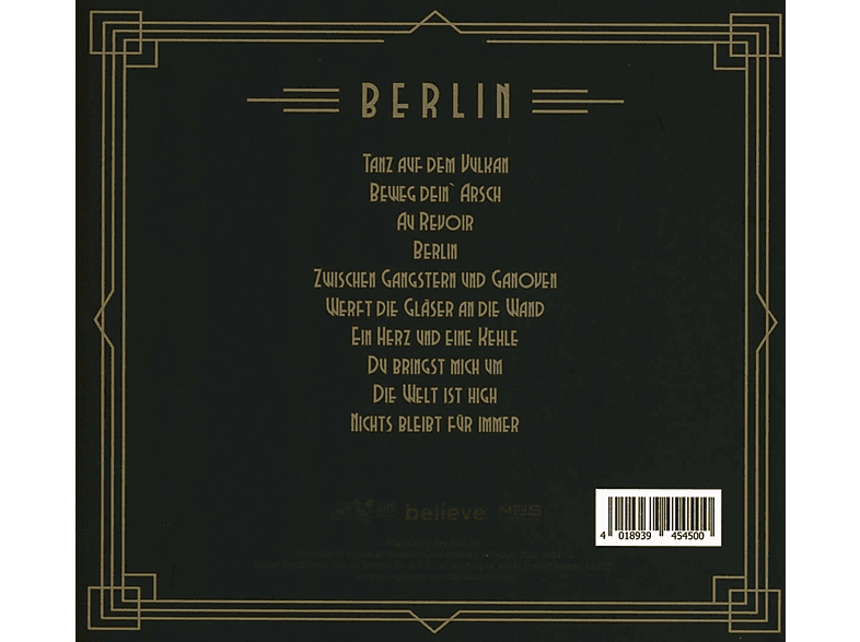 Thumbnail - Hämatom - Berlin (Ein akustischer Tanz auf dem Vulkan) (CD)
