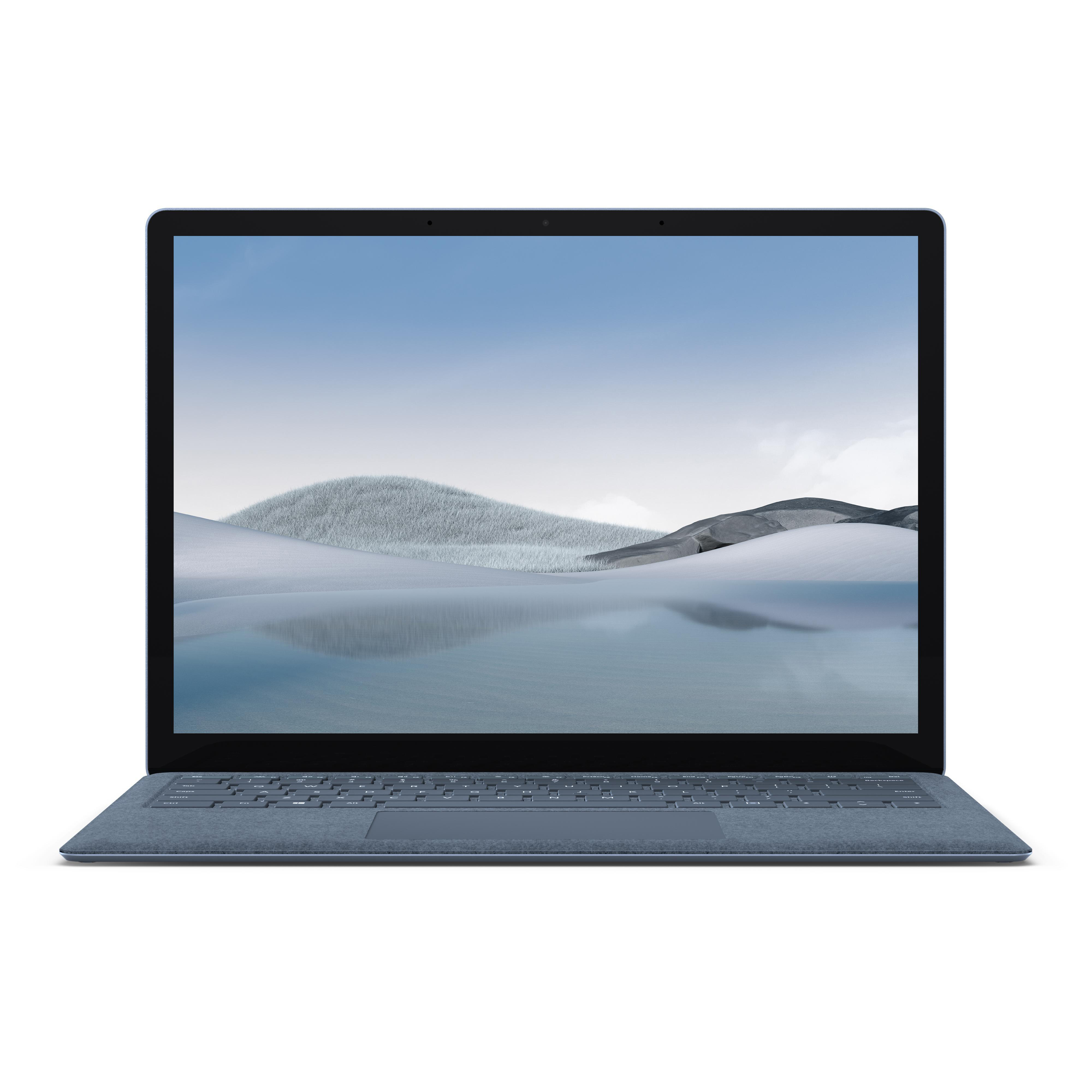 RAM, GB i5-1135G7 Notebook, Zoll MICROSOFT (64 Intel®, Intel® Surface 13,5 SSD, Windows X, Home Bit) mit GB 8 Prozessor, Display 512 Iris® 4, 10 Eisblau Touchscreen, Laptop
