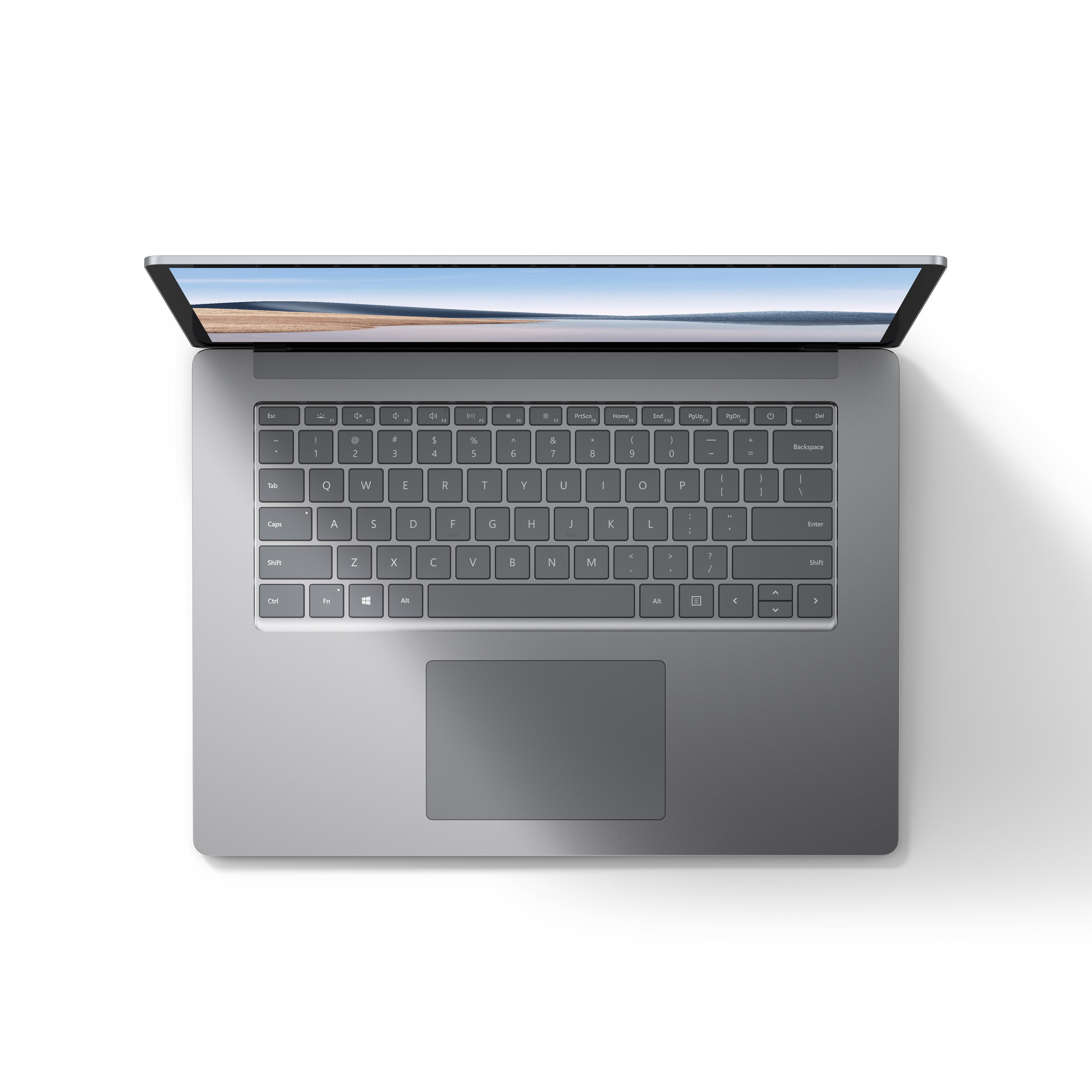 MICROSOFT Surface Laptop Vega Notebook, SSD, Prozessor, AMD 4, 15 256 GB 8 RAM, Display Radeon™ AMD, Zoll GB Platin mit 4980U Touchscreen, 8