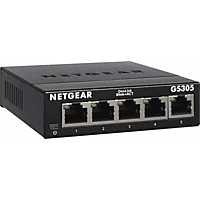 NETGEAR Switch SOHO GS305, Gigabit, 5x RJ-45, V3, Unmanaged,  Schwarz