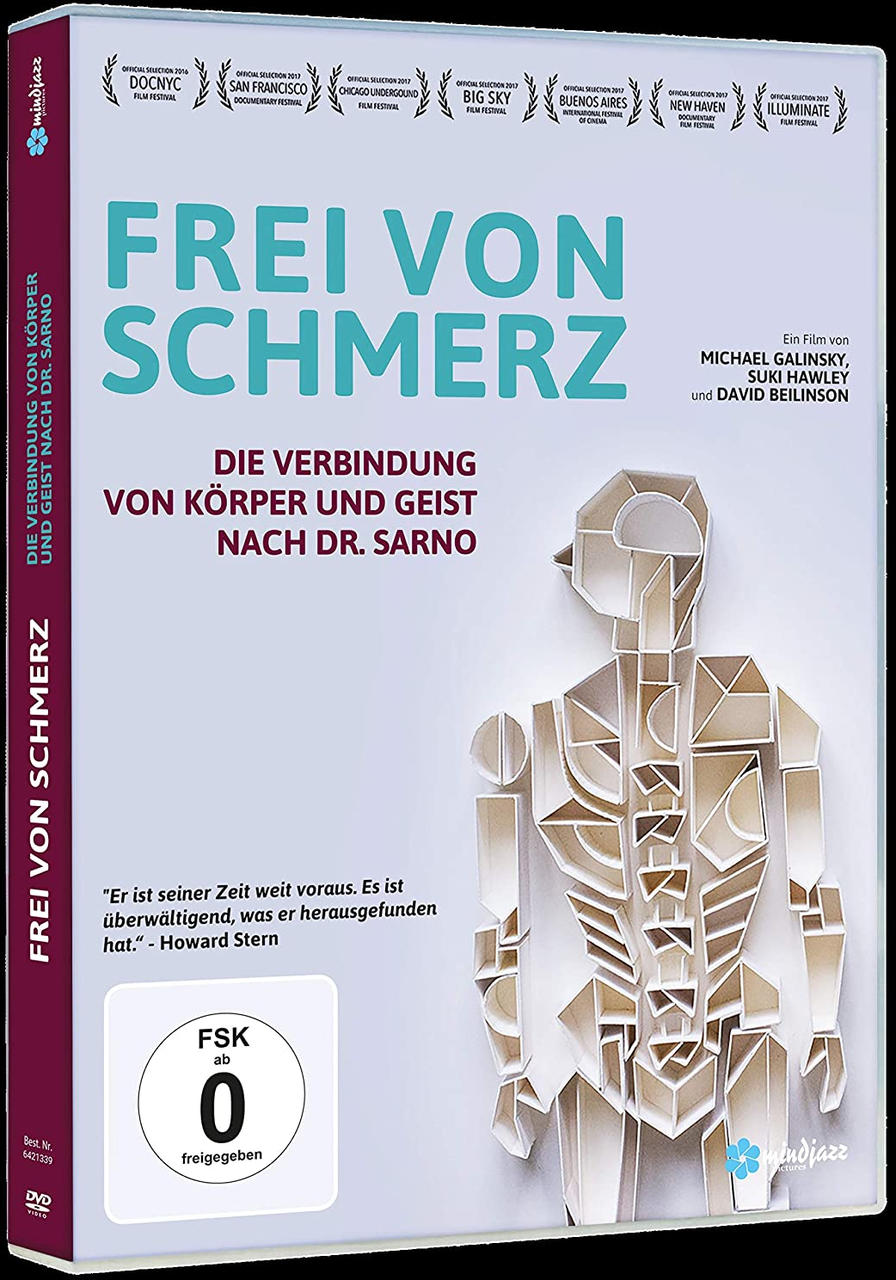 Frei von Schmerz - Die Verbindung von Körper & Geist nach Dr. Sarno DVD