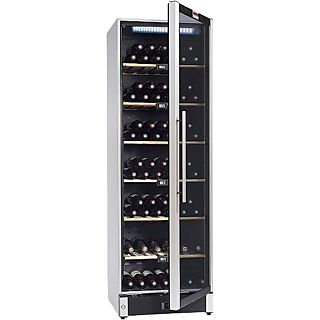 Vinoteca - La Sommelière VIP185, 200 W, Compresor, Para 197 Botellas, Multitemperatura, Antivibración, Inox