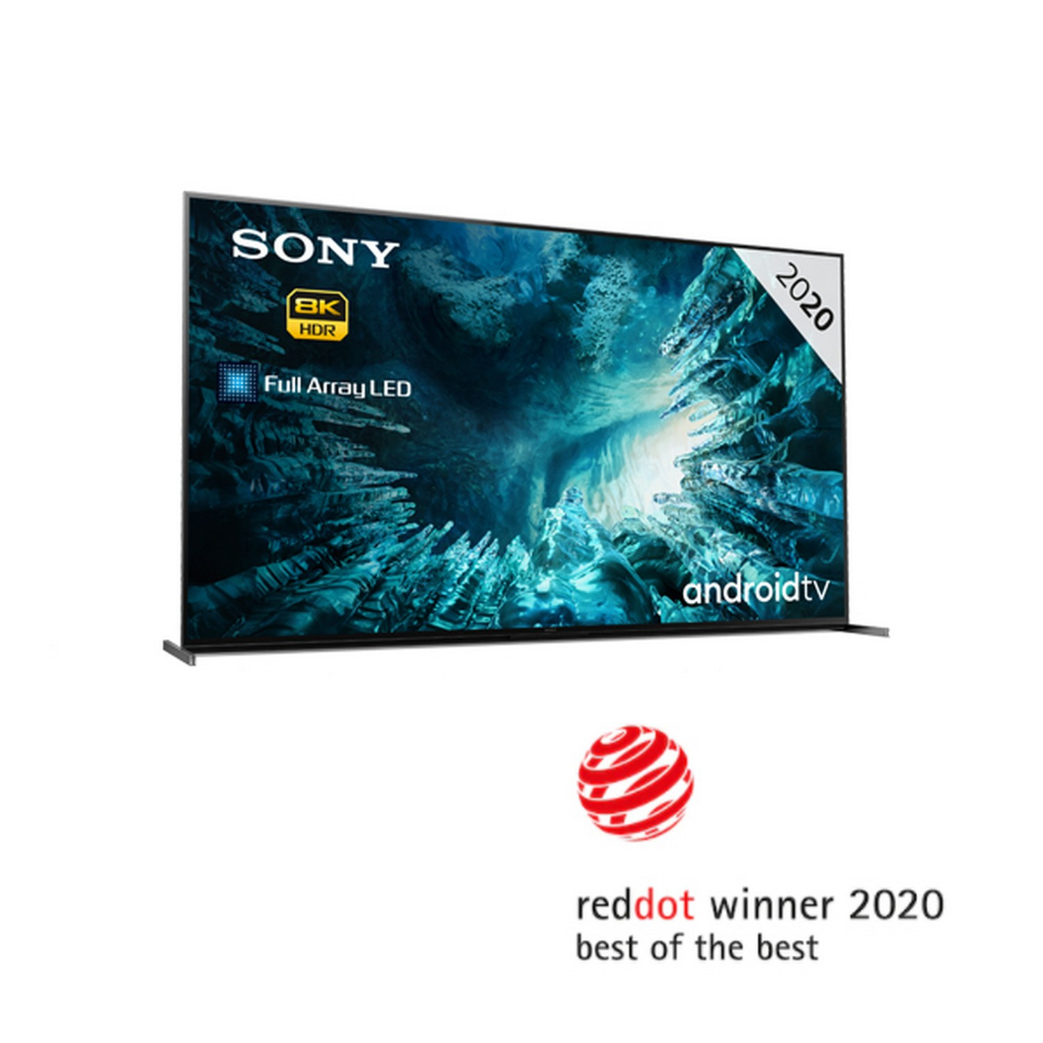 TV LED 85" - Sony KD85ZH8BAEP, 8K HDR, Full Array LED, Android TV,  X1 Ultimate, Acoustic Multi-Audio