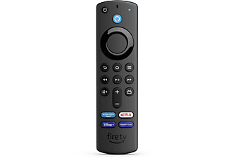 AMAZON Fire TV Stick mit Alexa-Sprachfernbedienung (mit TV-Steuerungstasten) Streaming Stick, Schwarz