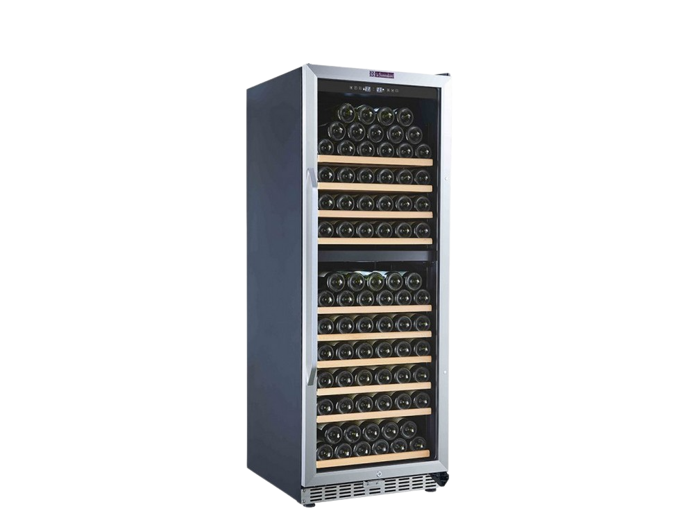 Vinoteca La Sommelière para 135 botellas mz135dz compresor luz led digital 162.5