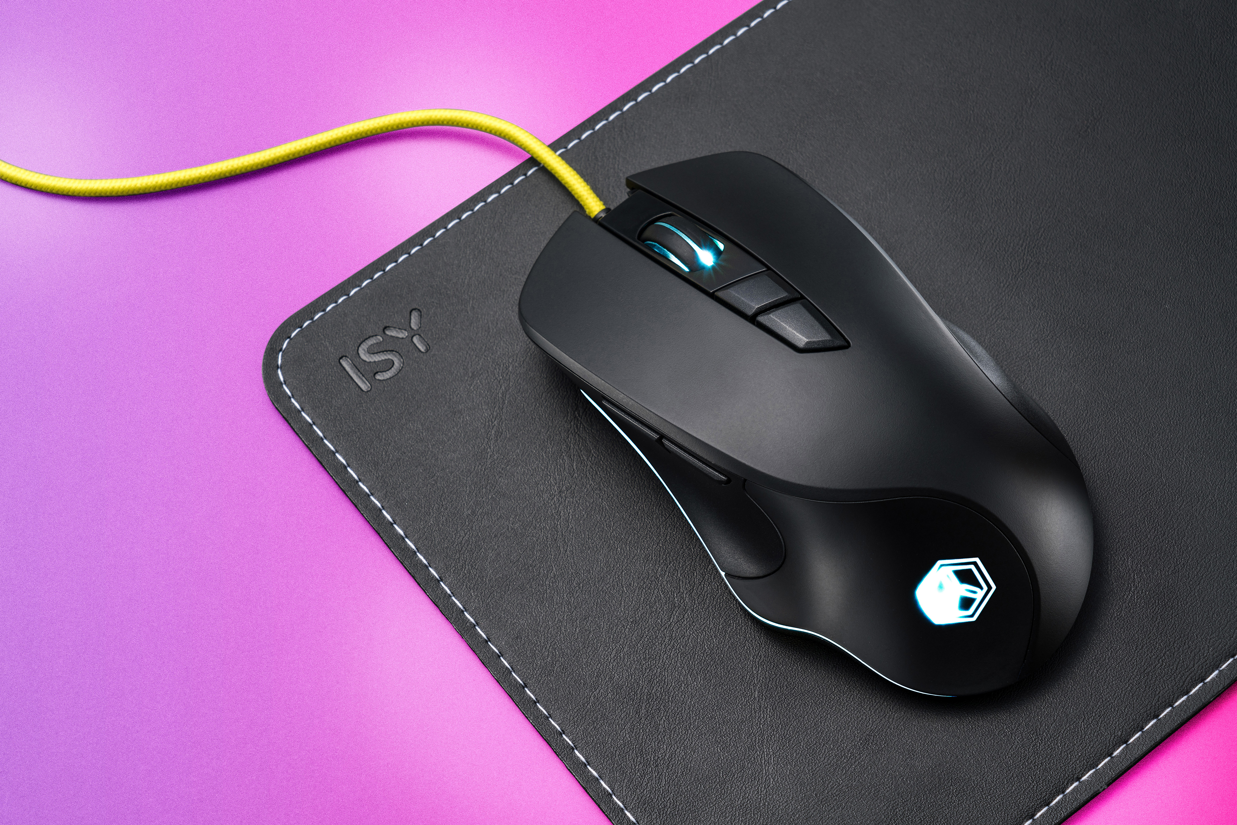 ISY IGM-2000 Gaming Maus, Schwarz