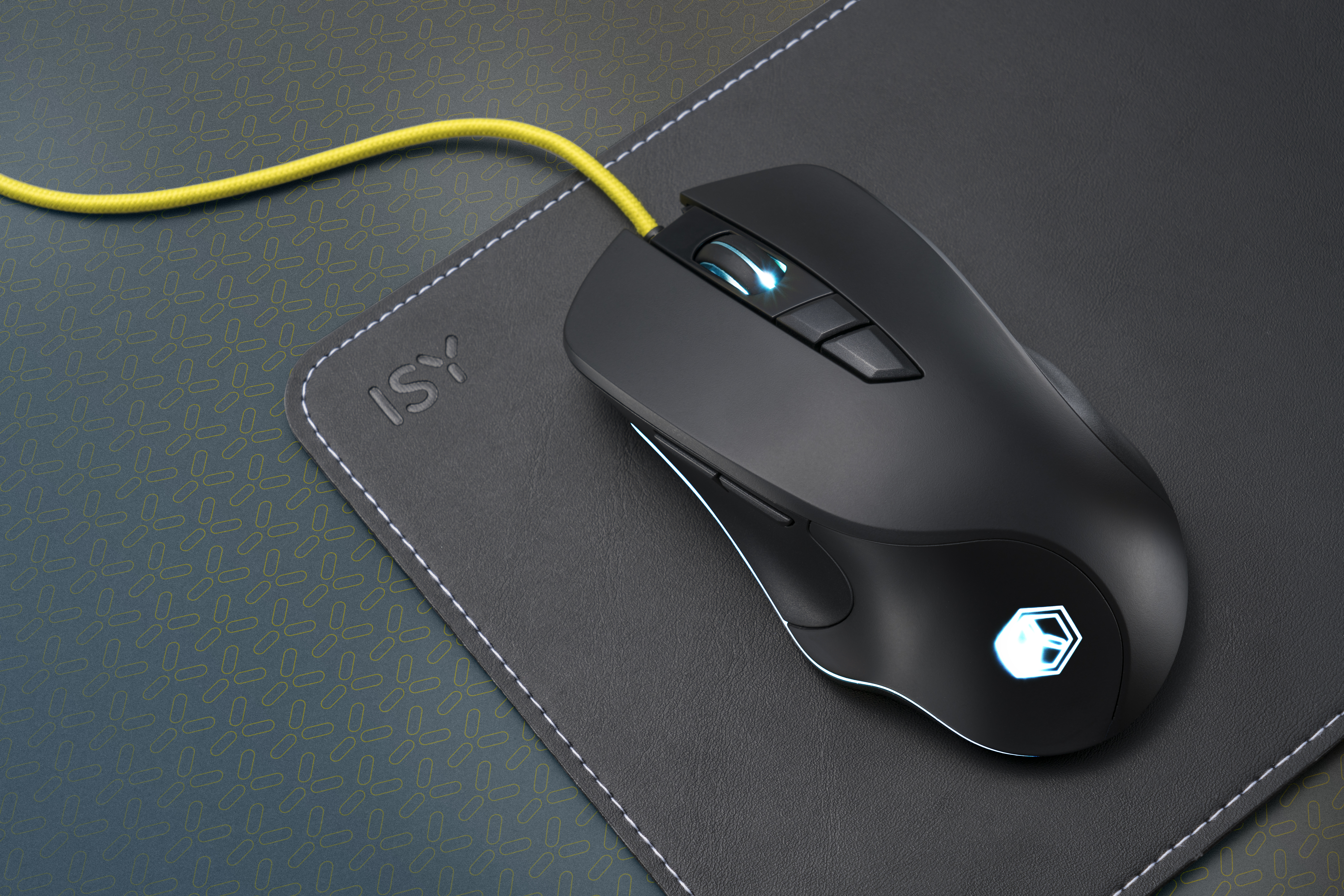 ISY IGM-2000 Gaming Maus, Schwarz