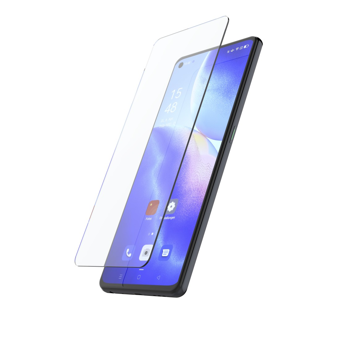 X3 HAMA Premium Crystal Oppo 5G) Lite Glass Find Displayschutz (für