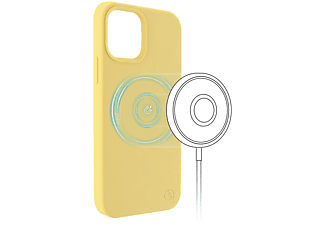 HAMA MagCase Finest Feel PRO, Backcover, Apple, iPhone 12, iPhone 12 Pro, Gelb