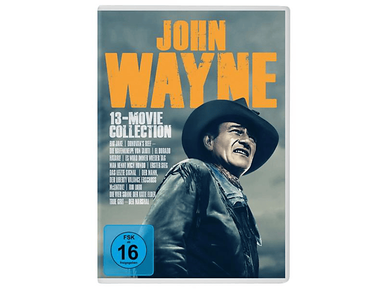 John Wayne – 13-Movie Collection DVD (FSK: 16)