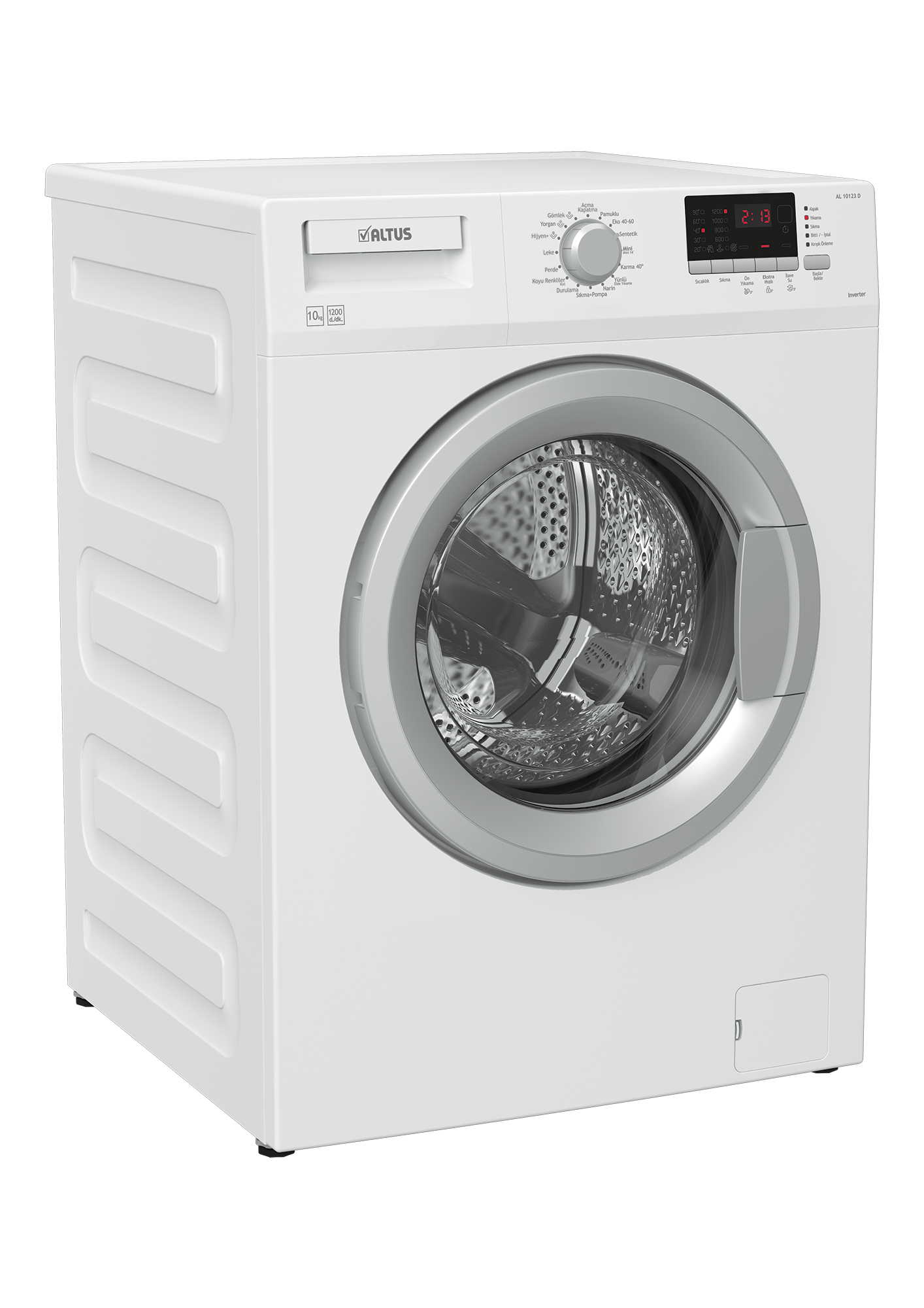 AL 10123 D B Enerji Sınıfı 10Kg 1200 Devir Çamaşır Makinesi Beyaz