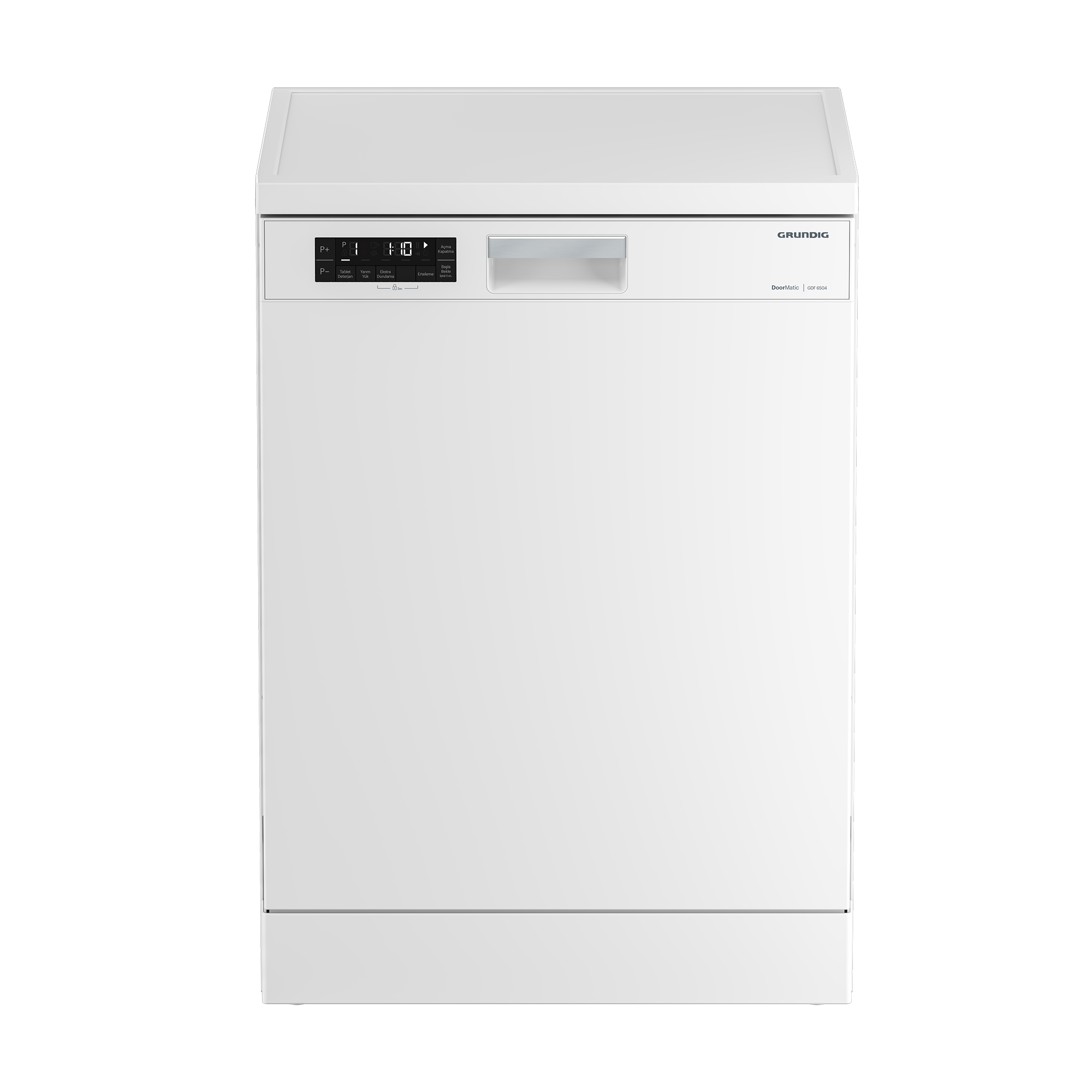 GRUNDIG GDF 6504 D Enerji Sınıfı 6 Programlı Bulaşık Makinesi Beyaz