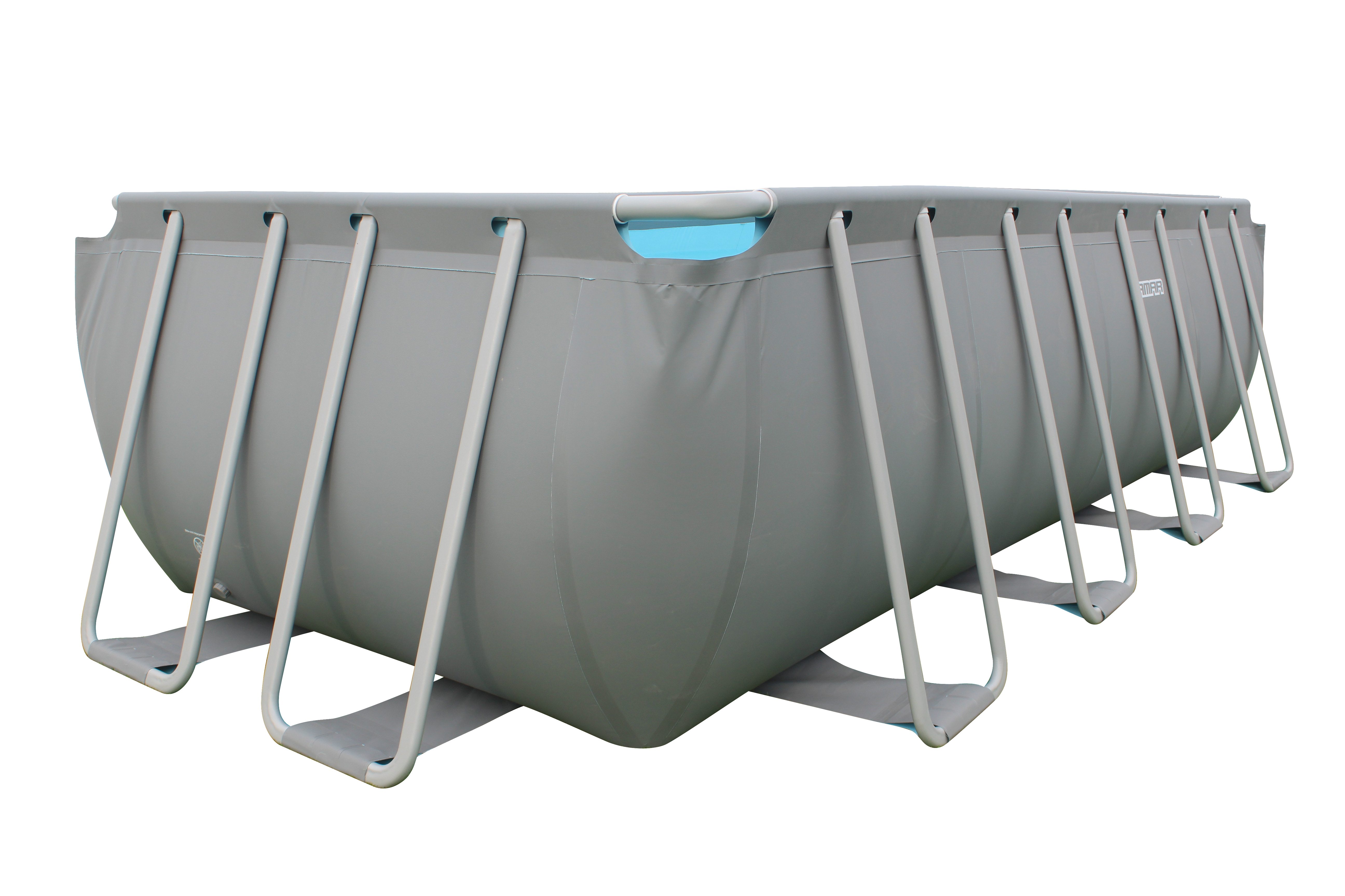 LAMAR Poolset 244 Pool, Grau/Blau