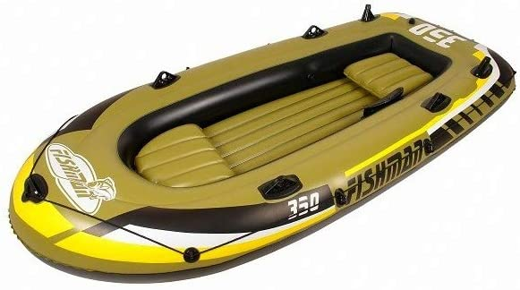 LAMAR SBM 350 Schlauchboot mit Motor, Olivgrün