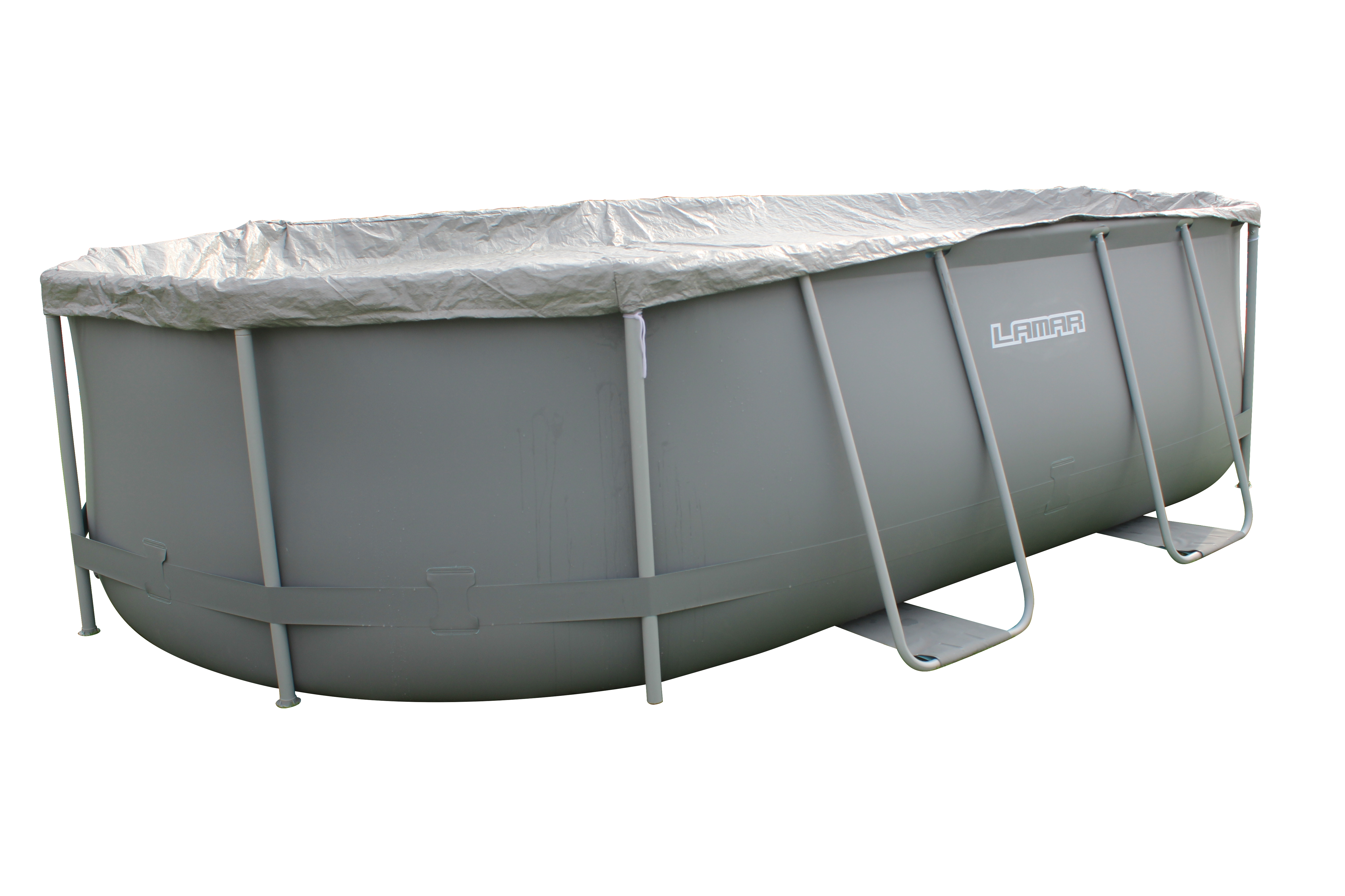 LAMAR Poolset 305 Pool, Grau/Blau