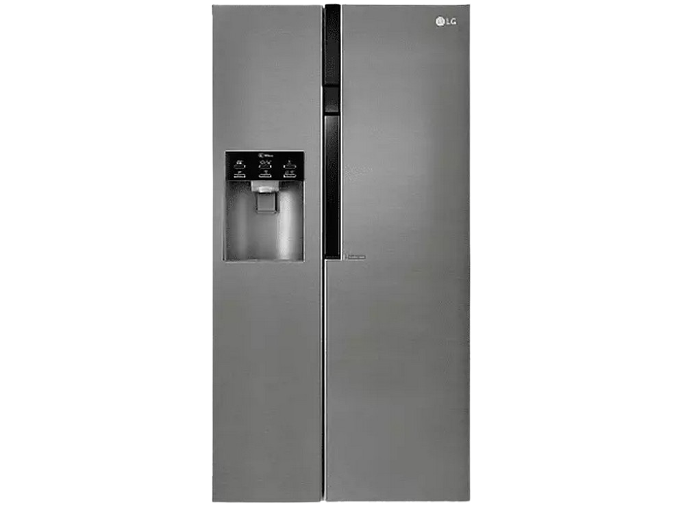 Frigorífico americano - LG GSL361ICEZ, 591 L, Total No Frost, Dispensador de agua y hielo