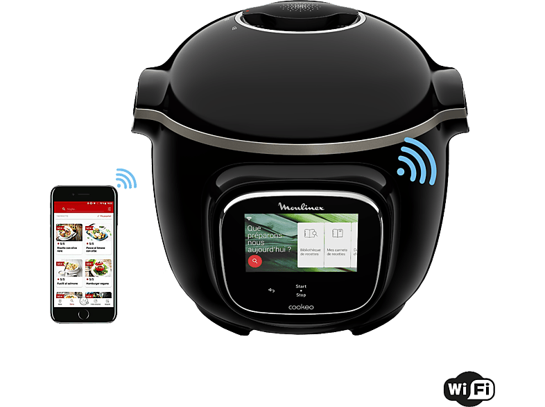 MOULINEX Multicuiseur Cookeo Touch WiFi (YY4632FB)