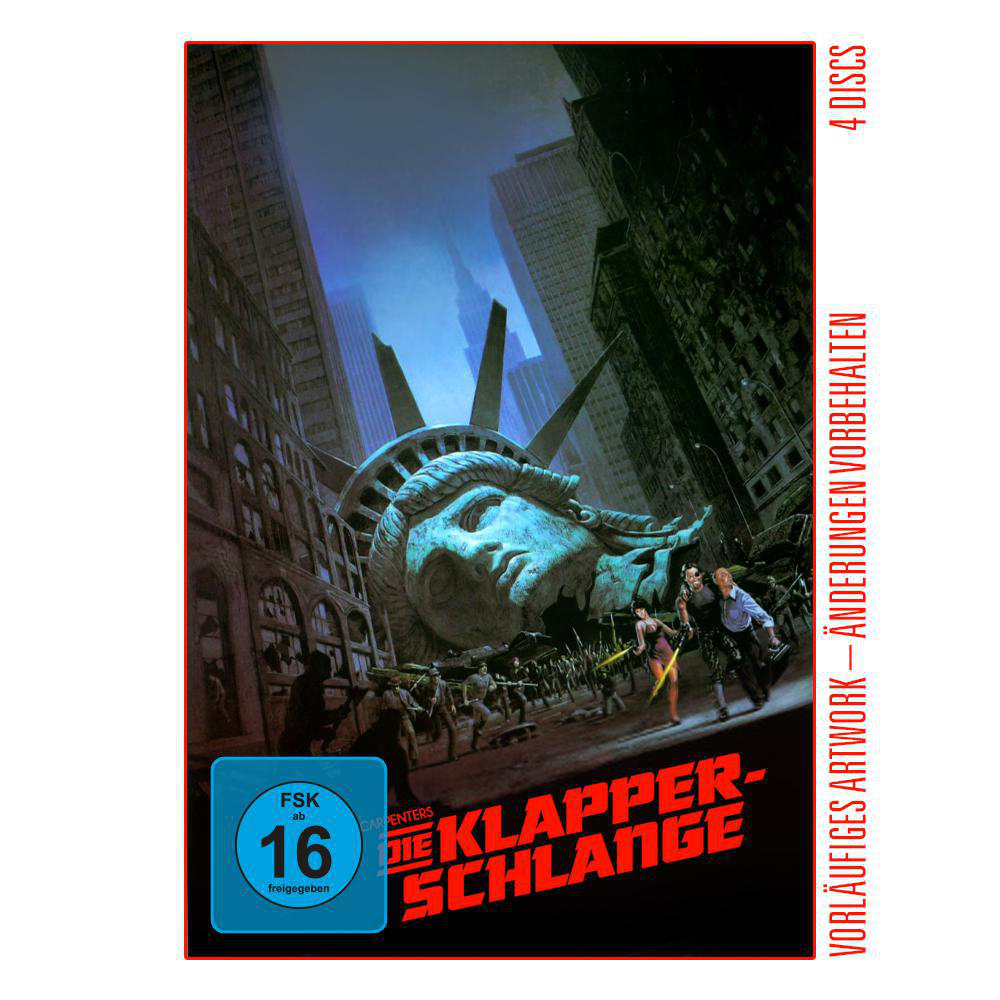 Die Klapperschlange – Mediabook, Cover E (Limited Edition + CD)  4K Ultra HD Blu-ray + Blu-ray