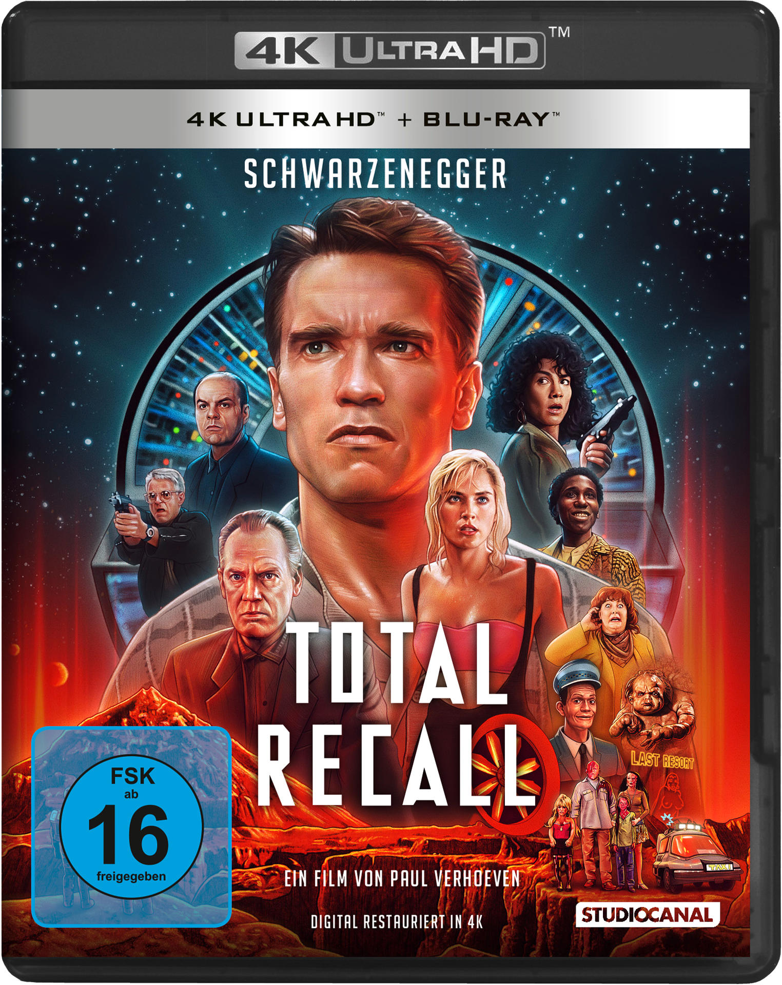 Die Recall Blu-ray - totale Total Ultra HD 4K Erinnerung