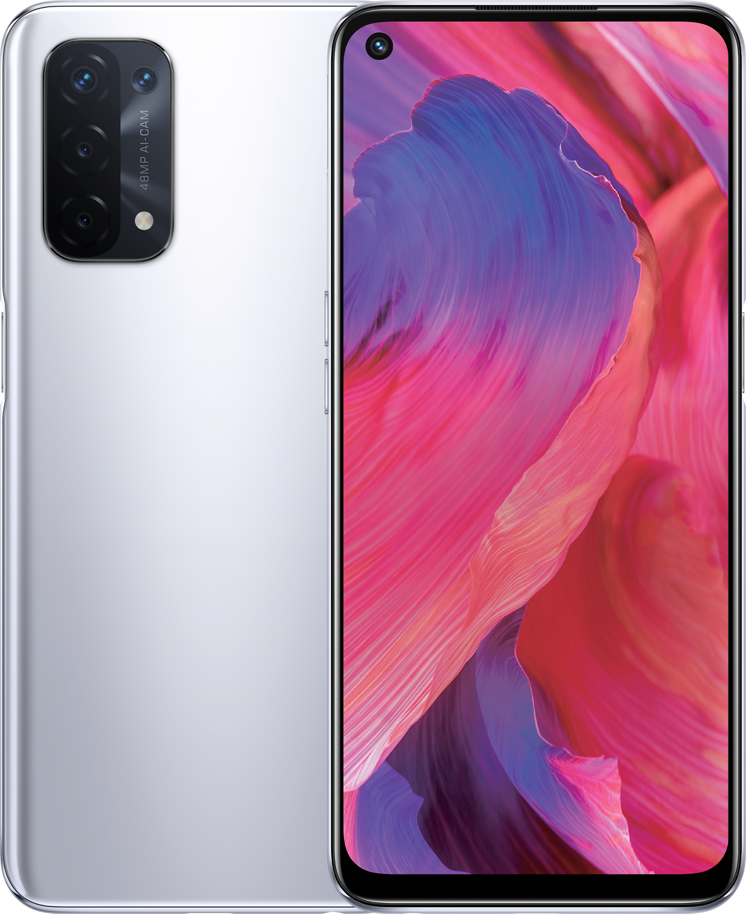 OPPO A74 - 128 GB Zilver 5G