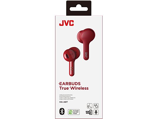 JVC HA-A8T-RU True Wireless Rood
