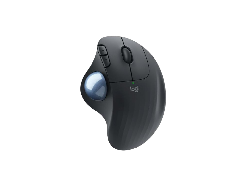 Trackball inalámbrico - Logitech ERGO M575, 2000 ppp, RF inalámbrico, Bluetooth, 20 Meses, 5 Botones, Negro