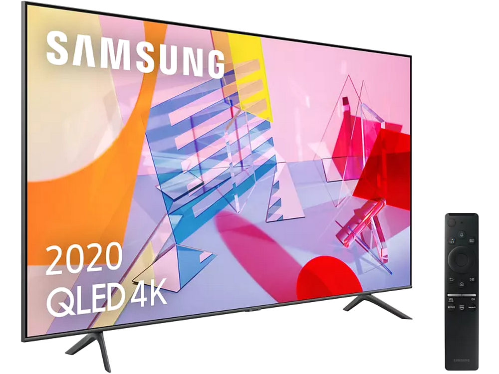 TV QLED 85" - Samsung QLED 4K 2020 85Q60T, Smart TV, 4K UHD, IA, Asistente de voz Integrado,Sonido Inteligente