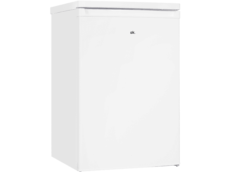 OK. OFR 131 E Kühlschrank (127 l, E, 842 mm hoch, Weiß)