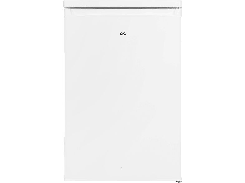 OK. OFR 131 E Kühlschrank (127 l, E, 842 mm hoch, Weiß)