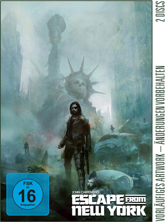 John Carpenters Box Art Blu-ray HD of + Piece - Klapperschlange 4K Blu-ray Die Ultra