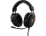 DELTACO GAMING GAM-030 Gamer headset LED világítással, fekete