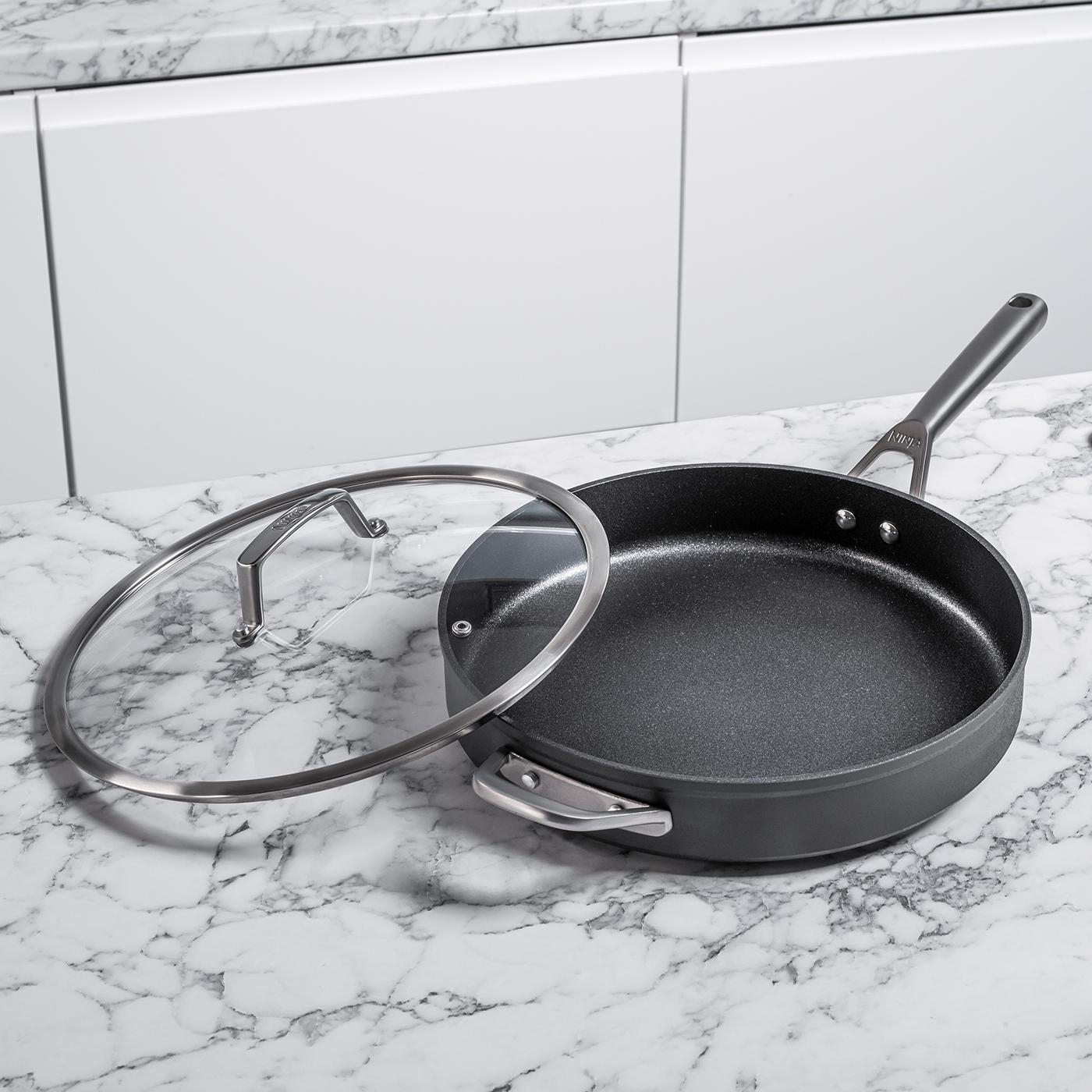NINJA C3010EU Foodi Zerostick Sauteuse Schmorpfanne (Aluminium, Beschichtung: Sonstige Beschichtung, 30 cm)