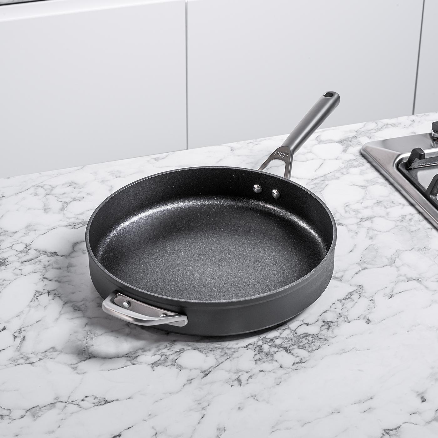 NINJA C3010EU Foodi Zerostick Sauteuse Schmorpfanne (Aluminium, Beschichtung: Sonstige Beschichtung, 30 cm)
