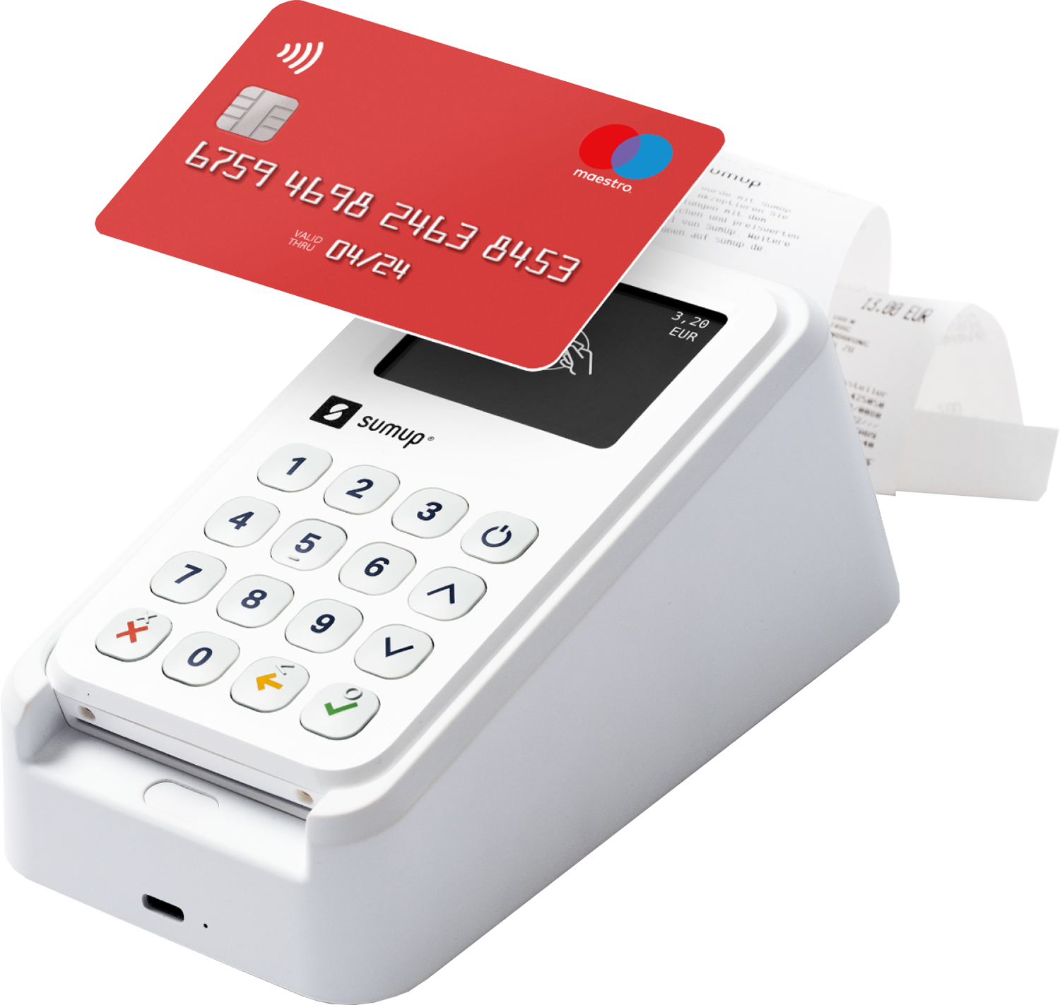 Sumup 3g+ Betaalpakket Wit afbeelding