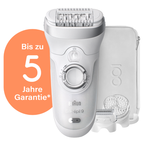 BRAUN Epilierer Silk Epil 9 inkl. Peeling Bürste (9-720)