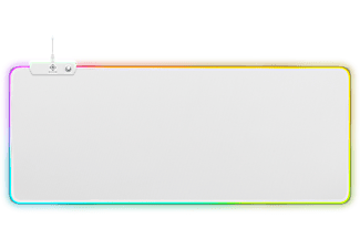 DELTACO GAMING WMP90 RGB Egérpad 900x360x4, fehér (GAM-079-W)