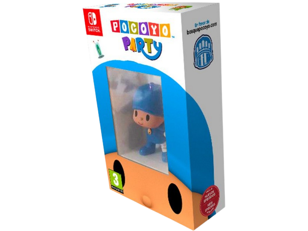 Nintendo Switch Pocoyó Party + Muñeco Pocoyó