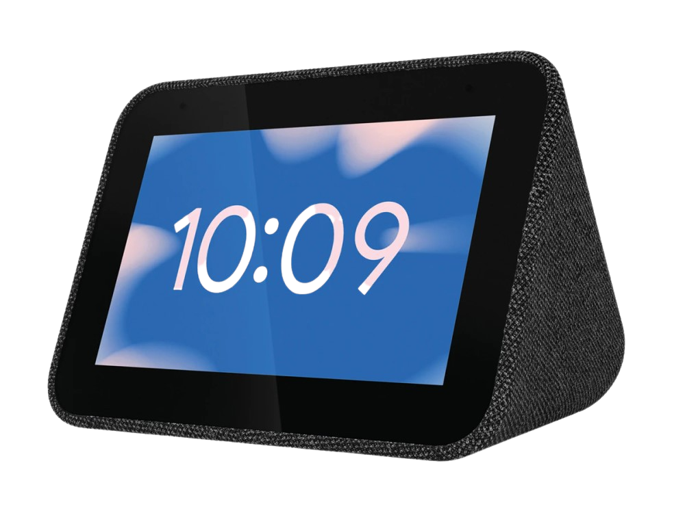 REACONDICIONADO Seminuevo(*) Reloj despertador inteligente - Lenovo Smart Clock, Con Google Assistant, Wi-Fi, Bluetooth