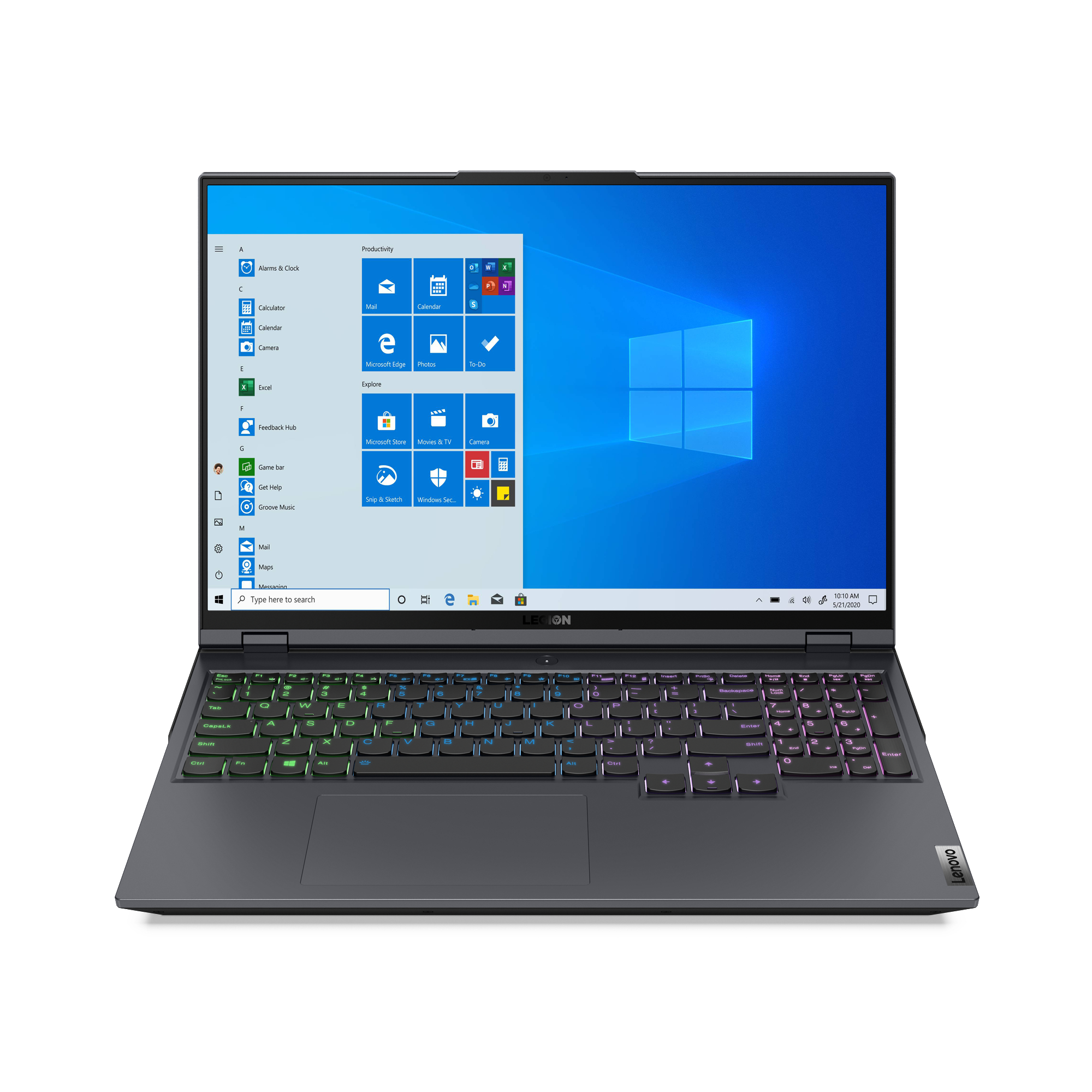 LENOVO Legion 5 Pro - 16 Zoll - AMD Ryzen™ 5 5600H - 16 GB - 512 GB - NVIDIA GeForce RTX™ 3060 - Windows 10 Home (64 Bit)