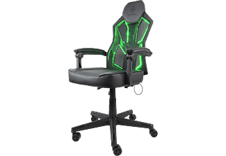 DELTACO GAMING GAM-086 Gamer szék RGB világítással, fekete