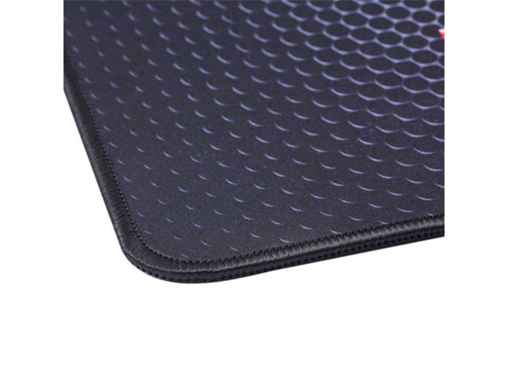 Alfombrilla gaming - Scorpion MA-G46, 300 x 230 x 3 mm, Microfibra, Ergonómico, Goma antideslizante, Negro