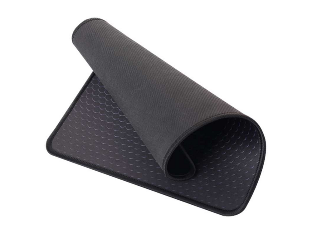 Alfombrilla gaming - Scorpion MA-G46, 300 x 230 x 3 mm, Microfibra, Ergonómico, Goma antideslizante, Negro