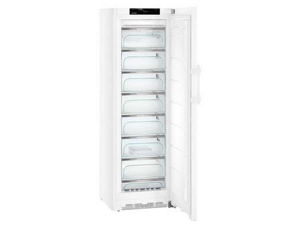Congelador vertical - Liebherr GN 4375 Premium, 277 l, No Frost, Iluminación LED, 185 cm, Blanco